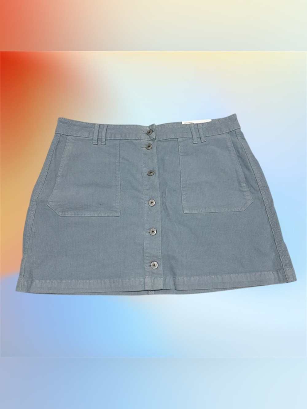 American Eagle Light blue Corduroy skirt